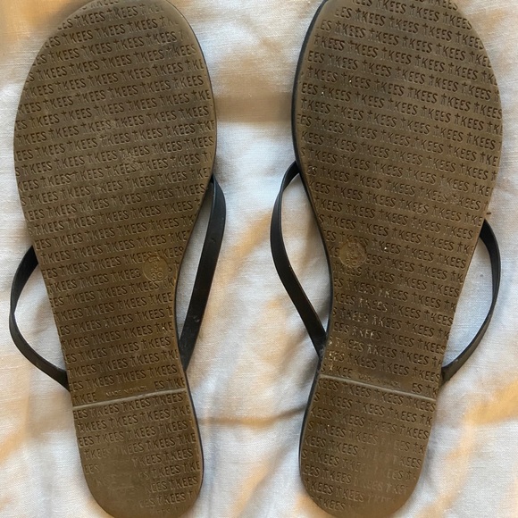 *RESERVED* TKEES Leather Liner Flip Flops - Picture 6 of 6